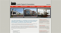 Desktop Screenshot of louiscapraassociates.com